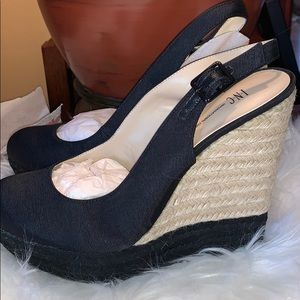 INC Sling Back wedge